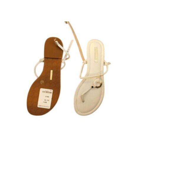 Louise et Cie Size 7 White Leather Strappy Sandals NWT - Picture 3 of 3